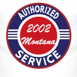 Authorized Service 2002 Pontiac Montana T Shirt