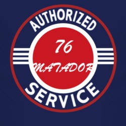Authorized Service 1976 AMC MATADOR Dark T Shirt