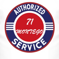 Authorized Service 1971 MERCURY MONTEGO T Shirt