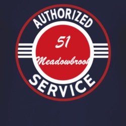Authorized Service 1951 Dodge Meadowbrook Dark T Shirt