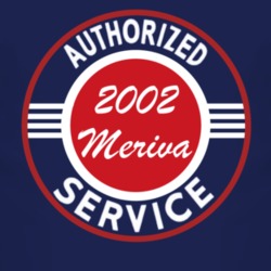 Authorized Service 2002 Chevy Meriva Dark T Shirt