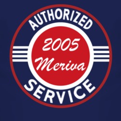 Authorized Service 2005 Chevy Meriva Dark T Shirt