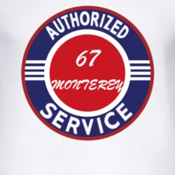 Authorized Service 1967 MERCURY MONTEREY T Shirt