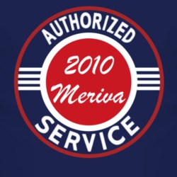 Authorized Service 2010 Chevy Meriva Dark T Shirt