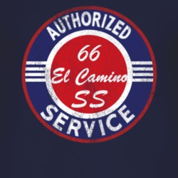 Authorized Service 1966 CHEVROLET EL CAMINO SS Distressed Look Dark T 