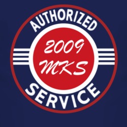 Authorized Service 2009 Lincoln MKS Dark T Shirt
