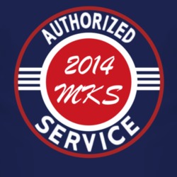 Authorized Service 2014 Lincoln MKS Dark T Shirt