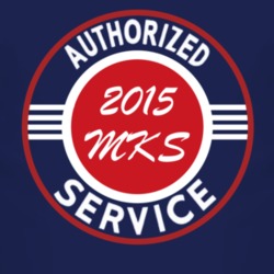 Authorized Service 2015 Lincoln MKS Dark T Shirt