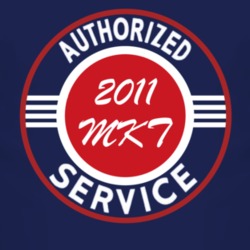 Authorized Service 2011 Lincoln MKT Dark T Shirt