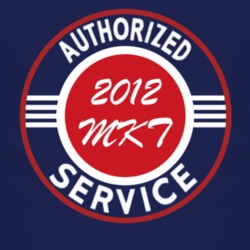 Authorized Service 2012 Lincoln MKT Dark T Shirt