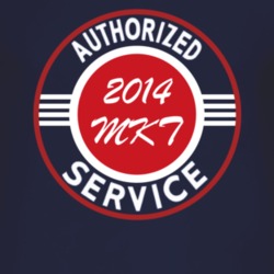 Authorized Service 2014 Lincoln MKT Dark T Shirt