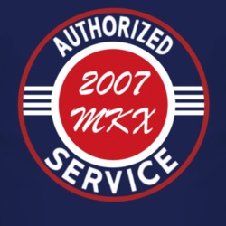 Authorized Service 2007 Lincoln MKX Dark T Shirt