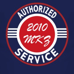 Authorized Service 2010 Lincoln MKZ Dark T Shirt