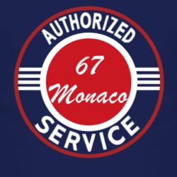Authorized Service 1967 Dodge Monaco Dark T Shirt