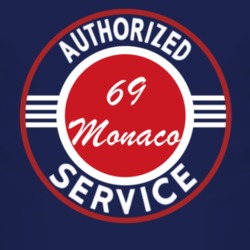 Authorized Service 1969 Dodge Monaco Dark T Shirt