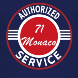 Authorized Service 1971 Dodge Monaco Dark T Shirt