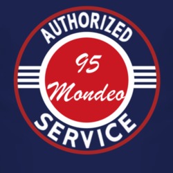 Authorized Service 1995 Mondeo Dark T Shirt