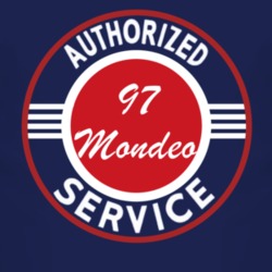 Authorized Service 1997 Mondeo Dark T Shirt