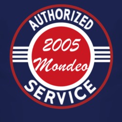 Authorized Service 2005 Mondeo Dark T Shirt