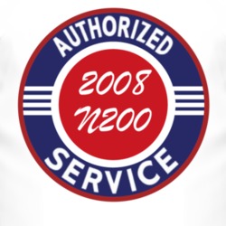 Authorized Service 2008 Chevy N200 T Shirt