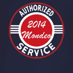 Authorized Service 2014 Mondeo Dark T Shirt