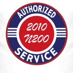 Authorized Service 2010 Chevy N200 T Shirt