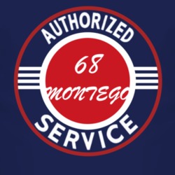 Authorized Service 1968 MERCURY MONTEGO Dark T Shirt