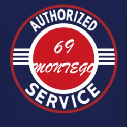 Authorized Service 1969 MERCURY MONTEGO Dark T Shirt