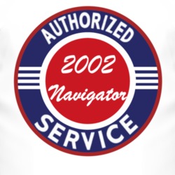 Authorized Service 2002 Lincoln Navigator T Shirt