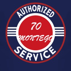 Authorized Service 1970 MERCURY MONTEGO Dark T Shirt
