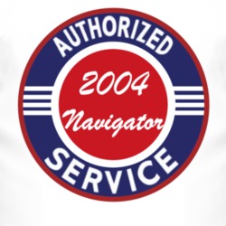 Authorized Service 2004 Lincoln Navigator T Shirt