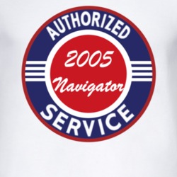 Authorized Service 2005 Lincoln Navigator T Shirt