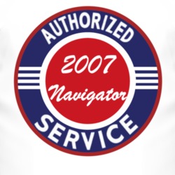 Authorized Service 2007 Lincoln Navigator T Shirt