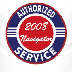 Authorized Service 2008 Lincoln Navigator T Shirt