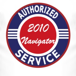 Authorized Service 2010 Lincoln Navigator T Shirt