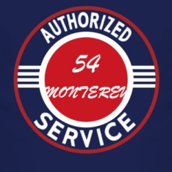 Authorized Service 1954 MERCURY MONTEREY Dark T Shirt