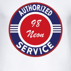 Authorized Service 1998 Chrysler Neon T Shirt