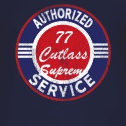 Authorized Service 1977 Oldsmobile Cutlass Supreme Distressed Look Dar