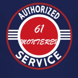 Authorized Service 1961 MERCURY MONTEREY Dark T Shirt
