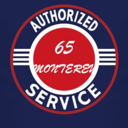 Authorized Service 1965 MERCURY MONTEREY Dark T Shirt