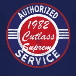 Authorized Service 1982 Oldsmobile Cutlass Supreme Distressed Look Dar