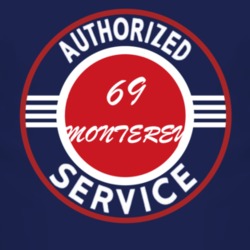 Authorized Service 1969 MERCURY MONTEREY Dark T Shirt