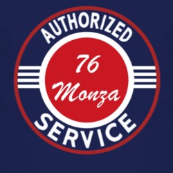 Authorized Service 1976 Chevy Monza Dark T Shirt