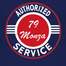 Authorized Service 1979 Chevy Monza Dark T Shirt