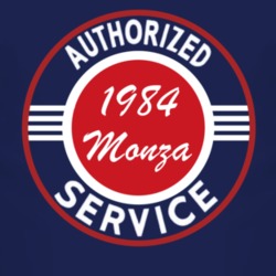 Authorized Service 1984 Chevy Monza Dark T Shirt