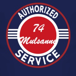 Authorized Service 1974 Chevy Mulsanne Dark T Shirt