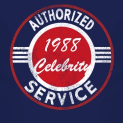 Authorized Service 1988 Chevy Celebrity Distressed Look Dark T Shirt