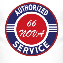 Authorized Service 1966 CHEVY NOVA T Shirt