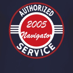 Authorized Service 2005 Lincoln Navigator Dark T Shirt