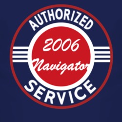Authorized Service 2006 Lincoln Navigator Dark T Shirt